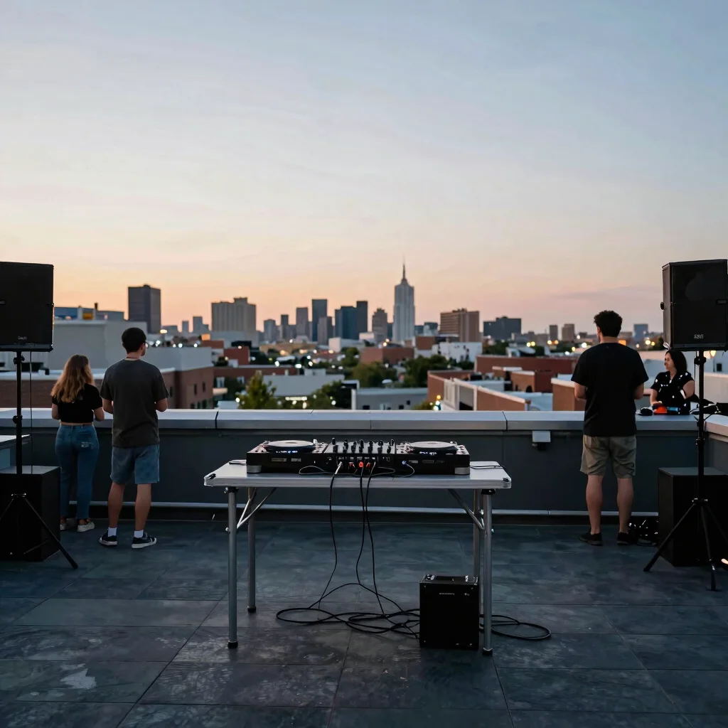 Rooftop Sundown Set